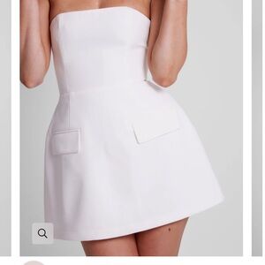Odd Muse The Ultimate Muse Strapless dress in white size small